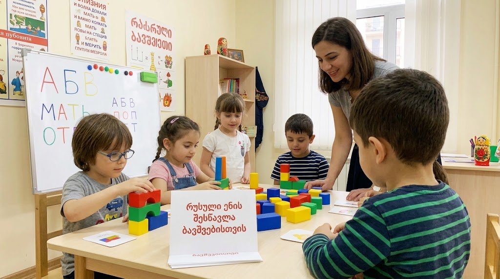 რუსული ენის შესწავლა მოზარდებისთვის